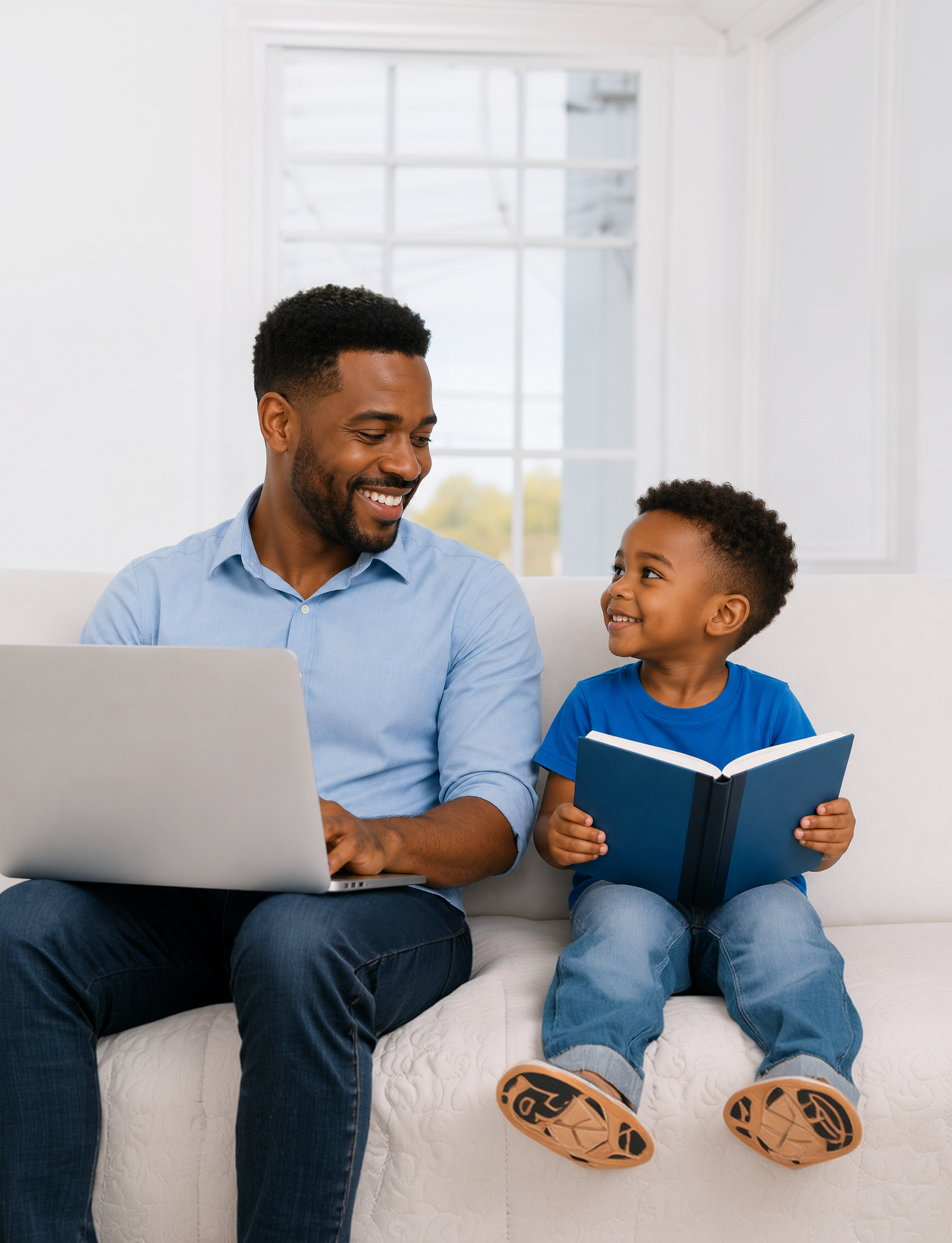 father and son